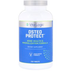 Кістковий протект, Osteo Protect, Vita Logic, 250 таблеток