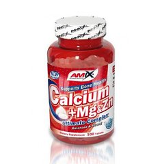 Calcium+Mg & Zn AMIX 100 tabs купить в Киеве и Украине