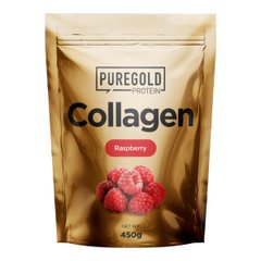 Колаген зі смаком малини Pure Gold (Collagen Raspberry) 450 г