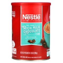 Nestle Hot Cocoa Mix, Насичений смак молочного шоколаду, знежирений, 7,33 унції (208 г)