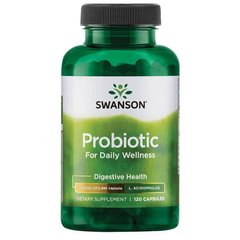 Пробіотики для щоденного здоров'я Swanson (Probiotic for Daily Wellness) 1 мільярд КОЕ 120 капсул