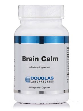 Витамины для спокойствия мозга Douglas Laboratories (Brain Calm) 60 вегетарианских капсул купить в Киеве и Украине