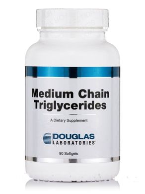 Триглицериды средней цепи Douglas Laboratories (Medium Chain Triglycerides) 90 мягких капсул купить в Киеве и Украине