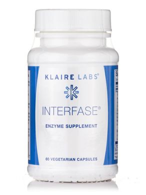 Ензими для травлення Klaire Labs (Interfase) 60 вегетаріанських капсул
