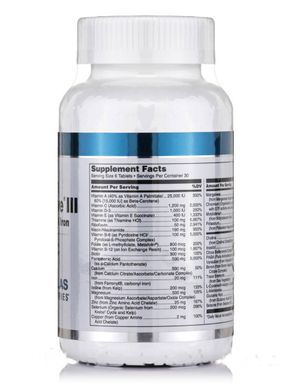 Мультивітаміни з міддю Douglas Laboratories (Ultra Preventive III with Copper) 180 таблеток