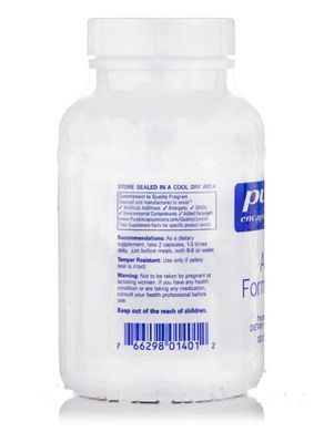 Рослинні компоненти для покращення травлення Pure Encapsulations (AC Formula II) 120 капсул