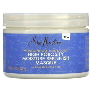 SheaMoisture, зволожувальна й відновлювальна маска з олією монгонго та жожоба, 312 г (11 унцій)