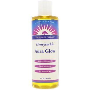 Aura Glow, honeysuckle, Heritage Store, 8 fluid ounces (240 ml)