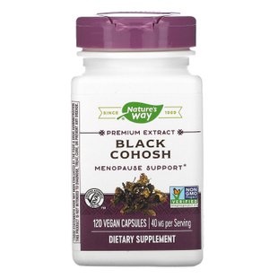 Клопогон стандартизированный Nature's Way (Black Cohosh) 40 мг 120 капсул купить в Киеве и Украине