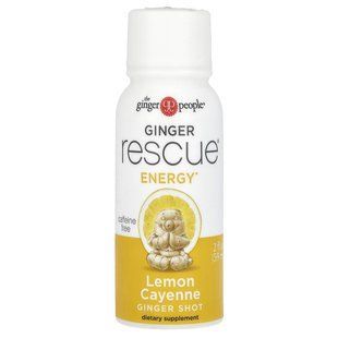 Імбир, лимон і Кайєн, The Ginger People, 2 рідких унції (60 мл)