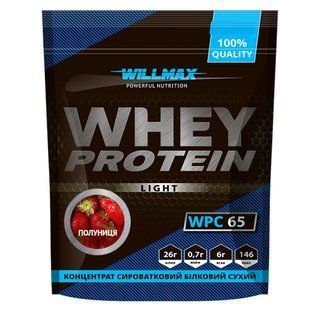 Whey Protein 65 Willmax 1 kg полуниця купить в Киеве и Украине