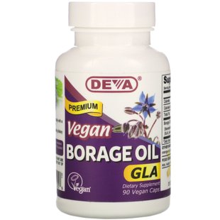 Масло бурачника Deva (Borage Oi) 90 капсул купить в Киеве и Украине