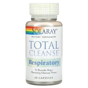 Очистка органов дыхания Solaray (Total Cleanse Respiratory) 60 вегетарианских капсул купить в Киеве и Украине