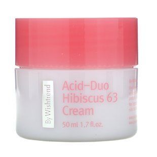 Cream with hibiscus