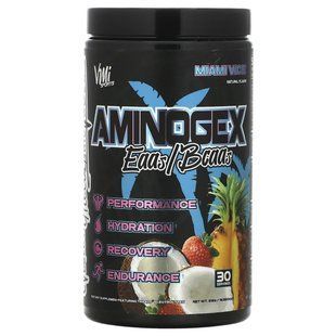 VMI Sports, Aminogex, EAA та BCAA, Miami Vice, 516 г (18,52 унції)