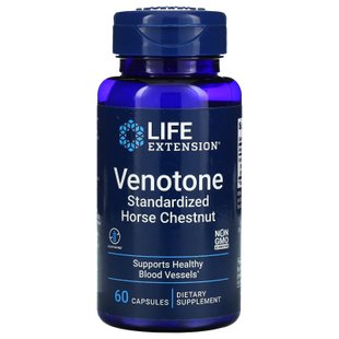 Венотон, Venotone, Life Extension, 60 капсул купить в Киеве и Украине