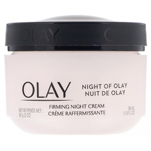 Укрепляющий ночной крем, Night of, Olay, 1,9 жидкой унции (56 мл) купить в Киеве и Украине