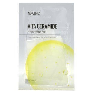 Nacific, Vita Ceramide, Moisture Beauty Mask Pack , 1 Sheet Mask, 1.05 oz (30 g) купить в Киеве и Украине