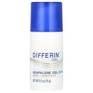 Differin, Adapalene Gel 0.1%, Acne Treatment, 0.5 oz (15 g) купить в Киеве и Украине