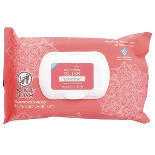 Гемороїдальні серветки для жінок Mommy's Bliss (H.Soothe Hemorrhoidal Wipes For Women) 50 лікувальних серветок