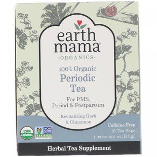 Травяной чай для женщин органик корица без кофеина Earth Mama (Monthly Comfort Tea Angel Baby) 16 пак 35 г купить в Киеве и Украине