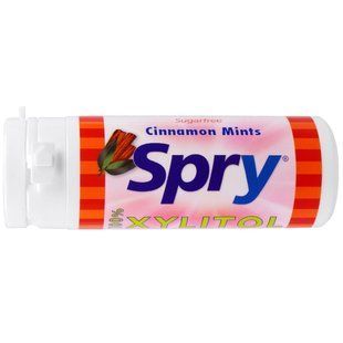 Spry, mint dragees with cinnamon, Xlear, 45 pcs.
