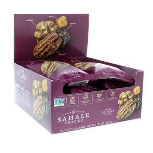 Глазированный микс пеканы и не только в кленовом сиропе Sahale Snacks (Glazed Mix Maple Pecans) 9 пакетов по 42,5 г купить в Киеве и Украине