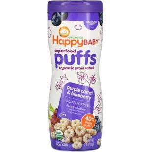Grain Puffs Carrot and Blueberry Organic
