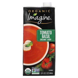 Imagine Soups, органічний крем-суп, томат і базилік, 946 мл (32 рідк. унції)