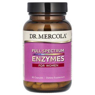 Enzymes full spectrum for women Dr. Mercola 90 capsules