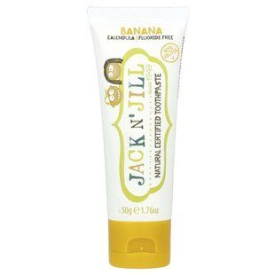 Детская зубная паста банан Jack n' Jill (Natural Toothpaste) 50 г купить в Киеве и Украине