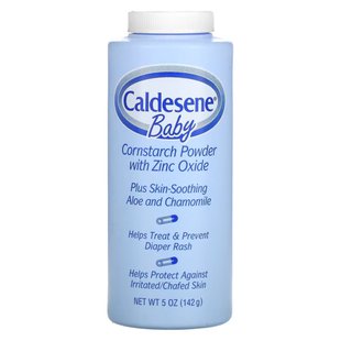 Детский кукурузный крахмал с оксидом цинка Caldesene (Baby Cornstarch Powder with Zinc Oxide) 142 г купить в Киеве и Украине