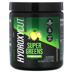 Hydroxycut, Essentials, Super Greens, Lemon Iced Tea , 9.44 oz (268 g) купить в Киеве и Украине