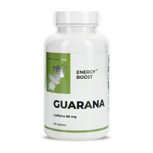 Progress Nutrition, Guarana, 60 tab