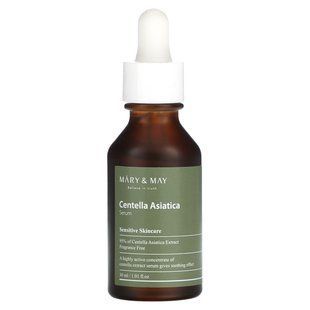 Mary & May, Centella Asiatica Serum, Fragrance Free, 1.01 fl oz (30 ml) купить в Киеве и Украине