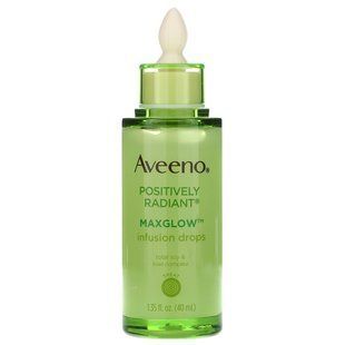 Позитивное сияние, капли для вливания Maxglow, Aveeno, 1,35 ж. унц. (40 мл) купить в Киеве и Украине