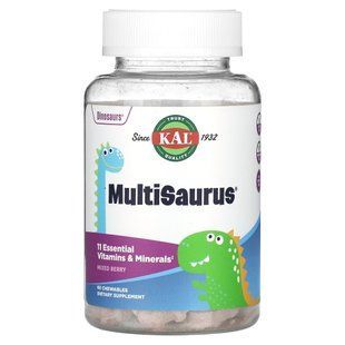 KAL, MultiSaurus, Mixed Berry, 60 Chewables купить в Киеве и Украине