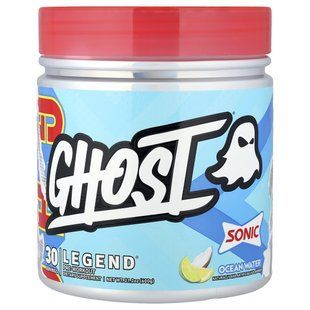 Ghost, Legend&reg;, Pre-Workout, Sonic, Ocean Water, 21.2 oz (600 g)