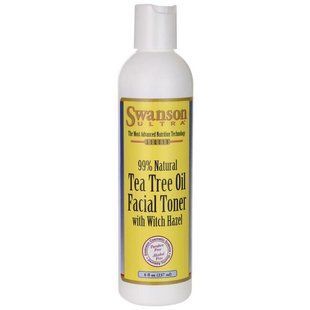 Tea Tree Oil Facial Toner with Witch Hazel, Swanson, 237 ml