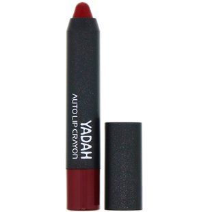 Автоматична олівець-помада для губ, відтінок 06 винно-сливовий, Auto Lip Crayon, Yadah, 2,5 г