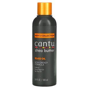 Cantu, Чоловіча колекція, олія ши для бороди, 3,4 рідких унції (100 мл)