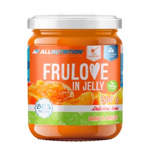 Фруктовое жилое апельсин и абрикос Allnutrition (Frulove in Jelly) 500 г купить в Киеве и Украине