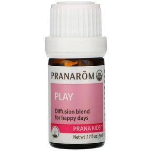 Essential oil, play, +3 months, PRANA KIDS, Essential Oil, Play, +3 Months, Pranarom, 5 ml