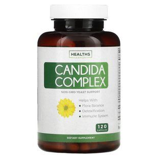 Healths Harmony, Candida Complex, 120 капсул