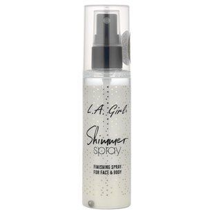 L.A. Girl, Shimmer Spray, For Face & Body, GFS918A Gold, 2.7 fl oz (80 ml)
