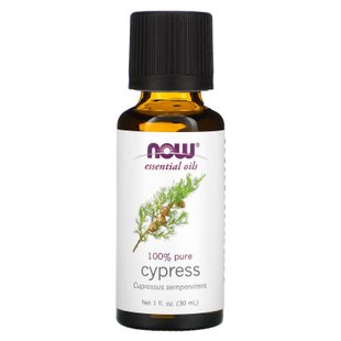 Эфирное масло кипариса Now Foods (Essential Oils Cypress Oil Balancing Aromatherapy Scent) 30 мл купить в Киеве и Украине