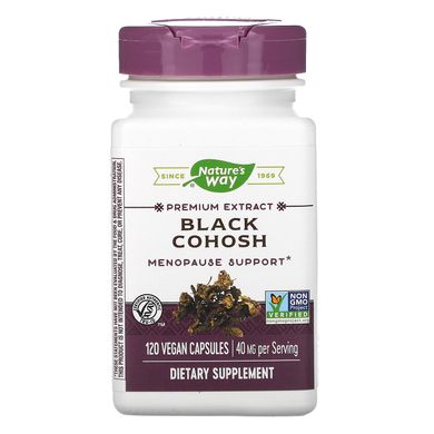 Клопогон стандартизований Nature's Way (Black Cohosh) 40 мг 120 капсул