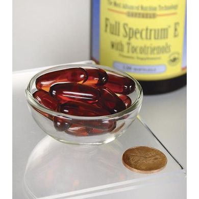 Вітамін Е з Токотриенол - повний спектр, Vitamin E with Tocotrienols - Full Spectrum, Swanson, 120 капсул