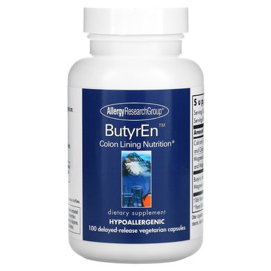 Масляна кислота, ButyrEn, Allergy Research Group, 100 таблеток