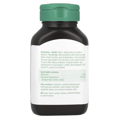 Jamieson Vitamins, Melatonin + Magnesium, 60 Tablets купить в Киеве и Украине